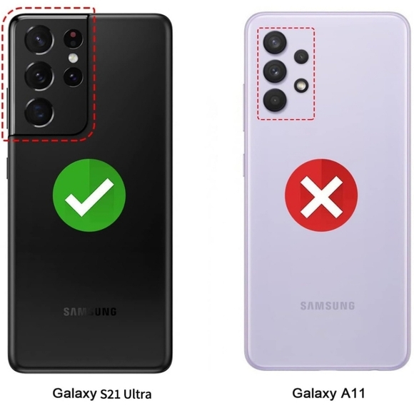 (2 Pcs) for Samsung GalaxyS21 Ultra Phone Case - Picture 2 of 10